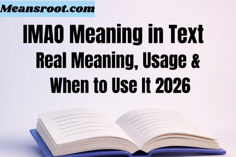 IMAO Meaning in Text