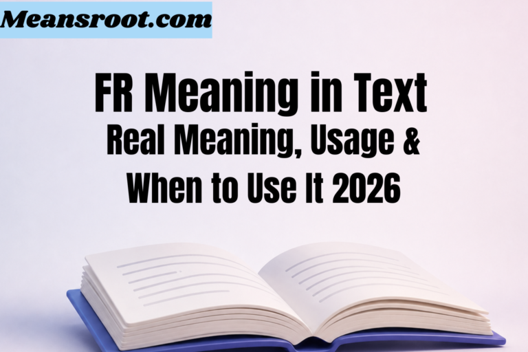 FR Meaning in Text