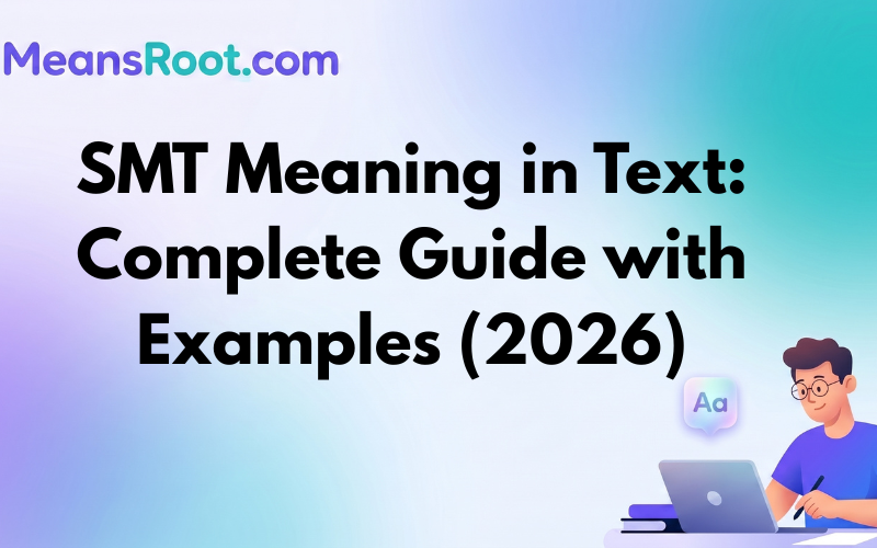 SMT Meaning in Text