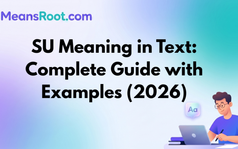 SU Meaning in Text