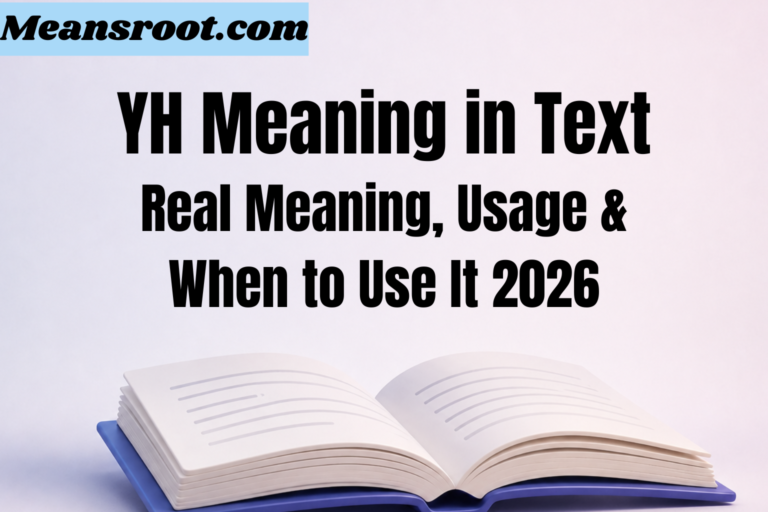 YH Meaning in Text