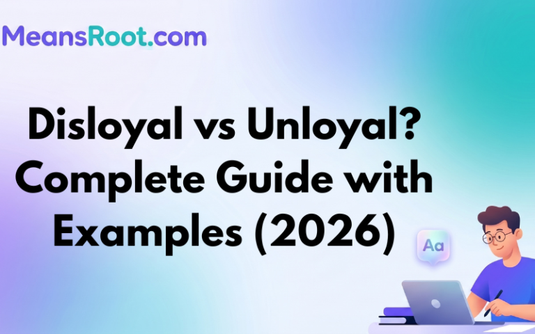 Disloyal vs Unloyal